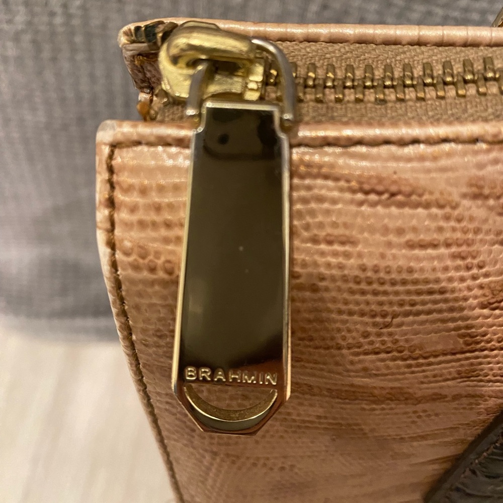 Brahmin Croc Embossed Satchel - Picture 2 of 16